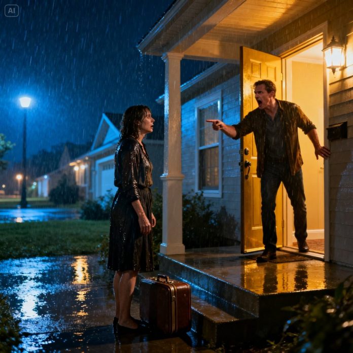 dreamina-2025-12-14-7185-A close-up, surreal scene at night in fr...