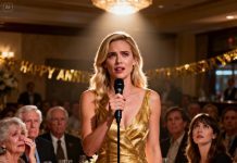 At my parents’ anniversary party, my sister stood up and raised her glass to thank them for raising “an only child.” My mother smiled and lifted her own glass. My father nodded proudly. The whole table erupted in applause. I just sat there quietly. Then I stood up, took the microphone, and announced something that left everyone completely speechless…
