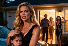 My five-year-old daughter was found alone in a car parked outside, trembling and terrified — while my parents claimed they had simply “forgotten” her during the family gathering. As I held her in my arms, my sister just raised an eyebrow: “She’s fine. It’s not like she died.” I didn’t scream. I didn’t argue. I acted. And after that, they were the ones who started screaming…