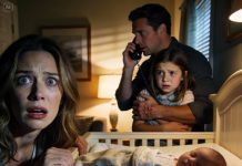 We were babysitting my newborn niece.My 6-year-old daughter was changing her diaper.Suddenly, she shouted, “Mom! Look at this!”I rushed over. The moment I saw it… I couldn’t speak. My husband didn’t ask questions. He picked up our daughter, carried her into another room, And dialed 911… His hands were shaking.