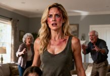 My mother slapped me, her sharp ring cutting across my cheek. “Ungrateful,” she hissed, demanding more money for my sister. My daughter cried out in fear as my father shoved me into the wall, trying to shut me up. Thirty years of swallowing everything came crashing into one instant — the moment I realized how normal it had become to be treated as the disposable one. What they didn’t know was that three months earlier, I had quietly taken a step… one powerful enough to overturn the entire dynamic of this family. And that night, everything finally began to shift.