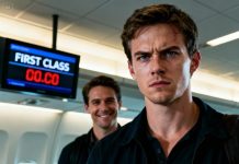 “Economy. Middle seat. Right by the toilet,” my brother smirked. “Try to enjoy it.” I forced a smile—until I glanced at the screen. First class. A red code. His name. Something clicked into place as his grin widened, way too satisfied to be innocent. In that moment, I realized this trip wasn’t about saving money at all… and whatever he’d planned, I was never supposed to find out this way.