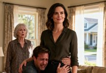 “Is that… you, Olivia?” my ex–mother-in-law went pale. Five years ago, they threw me out while I was pregnant. Yesterday, I bought their house at a debt auction. My ex hugged me, crying, “You saved us!” I looked at him and smiled: “No.” Then I finished my sentence—one line that flipped every role from that moment on.