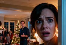 I arrived early to my in-laws’ Christmas party, keys still cold in my hand, when I heard my husband laugh and say, “Madison’s pregnant—I’m going to be a father.” The room cheered. I stood frozen in the hallway, unseen. I didn’t scream. I didn’t confront him. I left quietly. Three weeks later, when they saw what I did next, every smile in that room vanished—and suddenly, I wasn’t the one being questioned anymore.