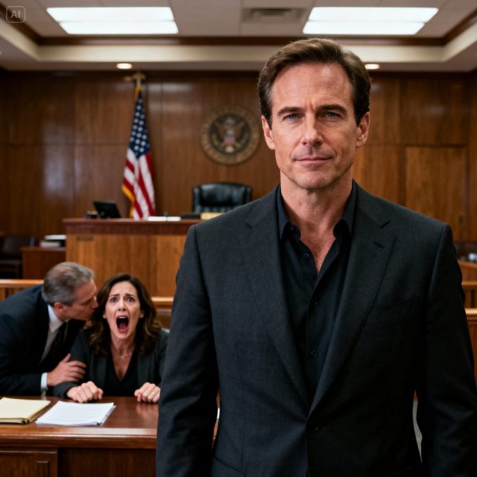 dreamina-2025-12-16-5944-A dramatic courtroom scene in the United...