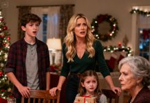 During Christmas, my mother looked at my six-year-old daughter and said, “Kids born to a poor mother shouldn’t call me grandma,” right after she refused the handmade gift my daughter had proudly offered. Then my fifteen-year-old son stood up… and said something. The whole room went instantly, absolutely silent.