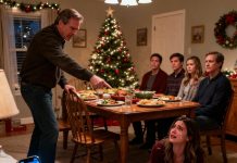 My stepdad shoved me away from the Christmas table and said, “That seat belongs to my real daughter. Get out.” I fell to the ground in front of the entire family, but what he didn’t know was that very night I would change his life forever. When he woke up the next morning… there were 47 missed calls.