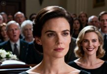 My sister laughed at my “cheap” funeral dress in front of the entire family. “Figures,” she said. “You’ve always been the failure.” I stayed quiet. What she didn’t know was that the dress cost $30,000, I owned the brand she modeled for, and her termination letter was already signed. As she kept mocking me, I realized something dark and final— this wasn’t a funeral for the dead. It was the beginning of the end for her.