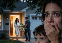 Every morning, I take my husband and our 5-year-old son to the train station. That day, as we were on our way home, my son clutched my hand. “Mom, we can’t go home today.” “Why?” I asked. He hesitated, then whispered: “…Dad…” With a bad feeling, we hid and secretly observed our house. What I saw left me speechless