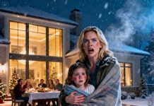 My neighbor sent me a frantic message: “Get home now!” On Christmas Eve, I hurried back only to discover my child left outside in the freezing 3°F weather — while my sister’s family was celebrating like royalty inside the $800,000 house I had bought. What I did after that is something they will regret for the rest of their lives.