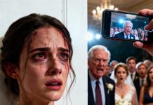 “I said no,” I whispered when my father announced the house was hers. He leaned in and growled, “You don’t get a choice,” before slamming my head into the wall as guests gasped. Blood, music, screaming—then silence. What he didn’t know was a phone held high, streaming live. By morning, five million people knew my truth. And that night didn’t end my life—it exposed his.