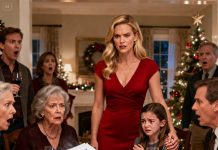 During the Christmas dinner, my mother-in-law lifted her glass and said, “I’m proud of all my grandkids—except one,” then pointed directly at my nine-year-old daughter. People laughed like it was no big deal, while my daughter struggled not to cry. My husband didn’t smile. He calmly set a thick folder on the table. When they opened it, the room went completely silent.