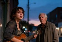 I was trading my last possession for a meal when a stranger stopped and said, “Play me a jazz chord.” I laughed bitterly. “That’s all you want?” When I played it, his eyes widened. “You’re his granddaughter,” he whispered. I didn’t understand—until he mentioned my grandfather’s name and a locked account worth three million dollars. In that moment, hunger vanished. Because I realized my family hadn’t just abandoned me. They’d been hiding everything.