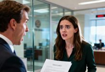 “I came to the bank to say no,” I told the manager. He stared at the papers, then at me. “You already signed,” he said slowly. My blood ran cold. “That’s impossible. I’ve never been here.” He turned the document toward me—and I recognized my handwriting. What we uncovered next wasn’t just fraud. It was a family betrayal so deep, it would send my stepfather to federal prison for the next fifteen years.