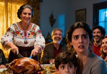 En la cena de Acción de Gracias, mi madre cortó el pavo y sonrió: “¿Solo faltan seis meses? ¡Brindemos por el día en que nuestra carga desaparezca!”. Los familiares estallaron en carcajadas. Mi hermana acarició la cabeza de mi hijo y dijo: “¡El año que viene habrá un asiento menos! Pero mientras tengamos una ‘familia de verdad’, todo estará bien”. Dejé el tenedor y apreté la mano de mi hijo. Nadie sabía que era nuestra última comida juntos