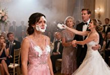 My sister threw the wedding cake at me and yelled, “I only invited family! You weren’t invited!” My parents burst out laughing, and the whole room erupted in laughter. Holding back tears, I left the venue. But a few hours later, when I returned, their faces were ashen.