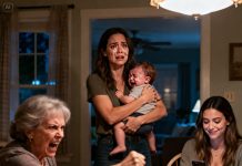 My child cried at dinner, my mother slammed her hand on the table and yelled: “Shut her up! This house isn’t a place for parasites!” My sister glanced at her phone, smirked: “The rent is due today. If you don’t pay, get out.” I left in tears, holding my child in my arms. Six months later, they called me incessantly.