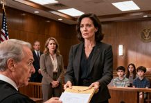 **My sister left her four children at my house, saying “just for an hour,” but she never came back. Twelve years later, she showed up, with a lawyer, and accused me of kidnapping the children. When I slipped the envelope to the judge, he was speechless and asked, “Do the children know about this?” I replied, “No. Not yet.”**