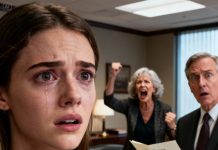 I sat there thinking I was just a silent extra at a stranger’s will reading—until the lawyer said, “Next beneficiary…” and read a name I had never heard before. “That’s not her real name!” my mother screamed, jumping to her feet. The room froze. My heart pounded as I looked at her. If that wasn’t my name… then who was I really—and what had they been hiding from me all my life?