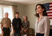 While I was serving in Afghanistan, my dad sold my medal to pay the mortgage. My brother laughed, “Serves you right.” I stayed silent. When I came home, a lawyer asked me to sign some papers. “Just a formality,” they said. I signed—and looked up: “From today, the house is in my mom’s name.” The laughter died. Because some debts… aren’t paid with money.