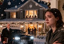 My mother slammed the door in my face on Christmas night. I stood frozen on the porch when a luxury car pulled up. A man everyone in my family swore was dead stepped out—my grandfather. He held an old ledger, looked straight at me, and asked coldly, “Who are you?” Then he flipped through the pages and added, “And who has been spending my money in your name all these years?” I knew in that moment that every secret was about to be exposed.