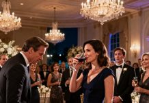 “Poor sis, still working at that tiny firm?” my brother sneered at his wedding. I just took a slow sip of wine. Minutes later, his CEO approached and bowed slightly. “Ma’am, I didn’t know you’d be here.” My brother froze. “What?” I smiled and said softly—loud enough for him to hear: “Because I own the company.” And suddenly, it felt like the music stopped.