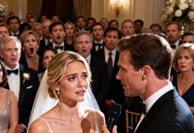 I married a homeless man, and the entire wedding hall was filled with mocking looks. They were waiting for a joke. But when he took the microphone, he revealed a truth that left the whole room stunned—and burning with jealousy—about who he really was.