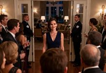 He looked at me and said casually, “Leave. You’re making me uncomfortable.” I didn’t argue—I nodded and walked away. Hours later, I showed up at his party, smiling like we’d never met. He frowned. I leaned in and whispered, “Are you sure this is your house?” When I turned and told security, “Lock the doors,” the room went silent. Because they didn’t know… I was taking back what was always mine.