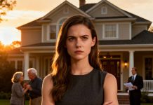 They gave me two days to leave the mansion I inherited, smiling like they’d already won. My mother whispered, “Pack quietly. Don’t embarrass us.” I nodded… and unlocked the safe. By sunset, a witness was waiting on the porch, and the truth was no longer locked away. When eviction day arrived, I didn’t beg—I spoke. And that was the moment their confidence turned into pure panic.