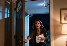 My mother-in-law invited me to a fancy restaurant, claiming it was “to make peace.” I’d barely sat down when the chef pulled me into a private room and said urgently, “You need to leave—now.” I froze. “Why?” He handed me a paper and whispered, “They’ve planned everything.” I rushed home, heart pounding. And when I opened my front door… I understood exactly why he was terrified.