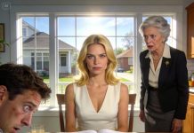 “I’m done paying for you,” my husband snapped after my promotion, demanding we split our finances. Humiliated and stunned, I agreed. But that Sunday, when his mother came for lunch and walked into our kitchen, her scream was so loud it sent our neighbors running into the yard…