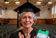 No one from my family came to my graduation—not my son, not my daughter. They all chose a family barbecue instead. I applauded myself as I walked off the stage. Then my phone lit up with a message from my son: “We need to talk. Urgently.” Beneath it were forty-five missed calls from my mother. That was the moment I knew something had gone terribly wrong.