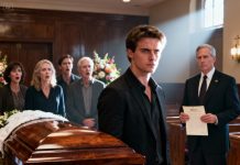 “They walked out of the hospital without a word, leaving my grandfather and me behind like we didn’t exist. Eight years later, they showed up at his funeral, demanding everything. My aunt hissed, ‘We’re family. This belongs to us.’ The lawyer adjusted his glasses and began reading the will. Halfway through, the room went silent. I looked up—and watched their faces drain of color. That was the moment they realized abandonment has a memory.”