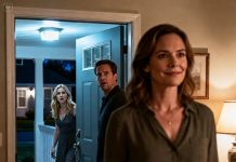 While my husband was humming in the kitchen, I felt my phone vibrate. “I miss you,” one of his coworkers texted. My hands didn’t shake. I typed back for him: “Come over. My wife isn’t home.” Minutes later, the doorbell rang. He wiped his hands, smiling—until he saw who stood there. His face drained of color. And that was the exact moment I realized this night wasn’t about catching him… it was about ending everything he thought was safe.