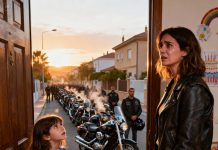 Nadie fue a la fiesta de cumpleaños de mi hija. Mi teléfono vibró con un mensaje que me partió el corazón: “¿Quién iría a una fiesta para una niña sin papá?”. Sonreí a pesar del dolor para que no lo viera. Pero justo cuando estábamos a punto de soplar las velas, el suelo empezó a temblar. Un rugido de motores llenó la calle: una fila de motos se detenía afuera. Mi hija abrió mucho los ojos, con la voz temblorosa: “Mamá… esos son los amigos de papá. Esa es la carta que les envié…”