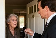 In 1985, my husband laughed and made a bet with me. “If you put up with me for forty years, I’ll give you something impossible.” I laughed it off. We never mentioned it again. He died in 2024—exactly forty years later. Today, a lawyer knocked on my door and handed me a key, an address in Scotland, and a letter: “You won the bet. Go alone. Trust no one—not even our children.”