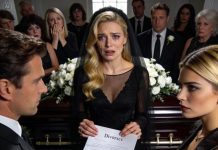 My husband brought divorce papers to my father’s funeral. He made me sign them during the reception, saying my dad would have wanted me to “do the right thing.” My family watched in shock. I signed. He walked away with his girlfriend. Two days later, he realized what else I had signed that same day— At the lawyer’s office. Before the funeral even began.