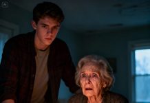 “Grandma turned 76 and sat alone with her cake. No guests. No calls. Meanwhile, my mom was posting Mediterranean vacation photos. I stared at the screen, canceled my promotion dinner, and grabbed my keys. When I walked into Grandma’s house, she whispered, ‘You came?’ I smiled and said, ‘Of course.’ What happened next didn’t just change her night… it exposed everyone who chose not to show up.”