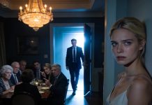 My grandmother and my mother’s brother’s family blocked me in front of the dining table, sneering, “You don’t belong to this family.” Snickers and whispered laughter rippled behind me. I lowered my head in silence — until the door opened. A well-dressed man stepped inside, his cold gaze sweeping across the room before he calmly asked, “Where is my daughter?” The entire room fell into dead silence.