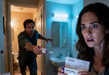 My husband’s best friend stepped out of our bathroom holding a box of medication, his face drained. “Wait… I thought you guys were trying for a baby?” I froze. My husband lunged and snatched it, hissing, “Give it to me!” I stared at them, my heart hammering. “Explain.” He forced a smile. “You’re misunderstanding.” But his friend whispered, almost terrified, “No… you need to see the name on the prescription.” I grabbed it—and what I read made my blood run cold.