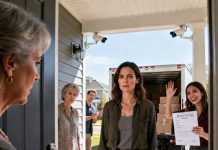 My mom changed the locks on the house I’d just bought and said coldly, “Leave. This is your sister’s home now.” I froze. My sister waved a fake lease in my face, smiling like she’d already won. “See? You’re just staying here.” I didn’t argue. I stepped back, opened my phone, and sent one text: “Turn on the cameras. Call the lawyer.” While they celebrated, I looked my mother in the eye. “Are you sure?” Because what I was about to reveal wouldn’t just take my house back—it would expose my entire family.