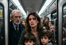 Abracé a mis dos hijos mientras nos apretujábamos en el vagón del metro abarrotado. Mi padre apareció de repente en la puerta, me miró de arriba abajo y preguntó: “¿Por qué no usas el vagón que te di?”. Tragué saliva con dificultad y susurré: “Mi marido… y sus hermanas lo ocuparon. Incluso me amenazaron”. Mi padre guardó silencio unos segundos. Su mirada se oscureció, tan penetrante que me hizo estremecer. Luego habló despacio, con cada palabra helando el aire a nuestro alrededor: “No te preocupes. Se arrepentirán muy pronto”. A la mañana siguiente, toda la familia de mi marido se despertó y descubrió que… ya nada les pertenecía.