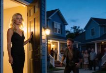 When my husband announced, “We’re opening our marriage, so it’s not betrayal,” I watched him disappear with his coworker for six long weeks. By the time he stormed back, shouting on our doorstep, Half the neighborhood gathered to witness his unraveling, While I finally realized I wasn’t the one falling apart…