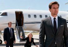 “He’s just a disappointment,” my mother said, smiling at our biggest client. I stayed silent—until he stopped in front of my private jet and frowned. “Wait… this is your son’s company?” The glass slipped from her hand and shattered. In that moment, every lie she told about me collapsed. And what happened next… is the part no one ever saw coming.