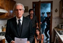 Regresé después de quince años en el extranjero, con la esperanza de abrazar por fin a mi hija, pero lo que vi fue arrodillada en el suelo fregando mientras su marido se reía y escupía deliberadamente en el lugar que acababa de limpiar, con una mueca de desprecio: «Te has saltado un punto, inútil». Al verme, hizo un gesto con la barbilla y dijo: «Padre irresponsable. Vete a dormir al sótano». Asentí, fingiendo ser débil y haciéndole creer que era pobre e impotente. Pero el día que intentó obligar a mi hija a firmar los papeles de la transferencia de la casa, salí con un traje elegante y le dije: «No tienes que firmar nada. El banco no lo aceptará». Frunció el ceño y preguntó: «¿Por qué no?». Levanté los documentos. «Porque quien compró tu deuda… soy yo». Momentos después, la policía echó la puerta abajo a patadas, y la expresión de su rostro superó todo lo que había visto en mi vida