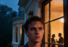 I stood outside in the rain as my father growled, “You’re not my son anymore.” A day later, the lawyer looked straight at him and asked quietly, “Are you sure you read the will?” The room froze. I smiled in silence. Because what he thought was victory… was only the beginning of a reversal no one saw coming. What do you think happens next?