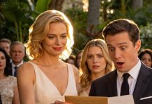 After twenty years together, he said he needed “his own space” and asked for a divorce. I signed without protest. Weeks later, he proposed to his secretary—on the very spot where he had once proposed to me. I appeared without an invitation and smiled. “Congrats, my ex.” I gave him an envelope. As he reached the last line, all the color drained from his face—his father’s will was clear: abandon me without cause, and he forfeits everything.