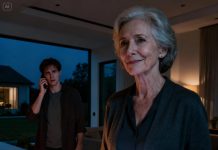 My son screamed, “The house doesn’t belong to you anymore. Forget about coming here!” I just smiled and said, “Okay.” I didn’t argue. I didn’t beg. That night, I made one quiet decision. The next morning, my phone exploded with calls. His voice was shaking: “Mom… what did you do?” I leaned back, calm. Funny how a house feels permanent—until paperwork proves otherwise. And that was only the beginning.