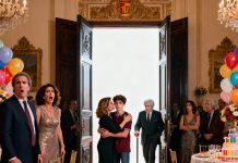 En la fiesta del decimoséptimo cumpleaños de mi hijo, un pariente adinerado soltó una risa burlona: «Es solo un caso de caridad, ni siquiera es de sangre». Abracé a mi hijo y sonreí. «Tienes razón. Es adoptado. Pero…». En ese momento, las puertas del salón de banquetes se abrieron de par en par. Un multimillonario de cabello canoso entró, golpeando el suelo con su bastón con pasos firmes y pausados. Se detuvo frente a mi hijo y le dijo con claridad: «Nieto… perdóname por llegar tarde. A partir de hoy, todo el imperio es tuyo». La sala quedó en un silencio absoluto.