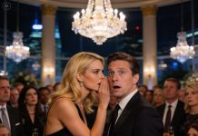 My brother raised his glass and sneered, “This is my little sister — a MANUAL LABORER, always worrying about RENT MONEY.” The whole room BURST INTO LAUGHTER. I smiled, my fingers brushing the BLACK AMEX in my pocket. He thought he was about to close a major MERGER. In reality, he had just SIGNED HIS CAREER’S DEATH WARRANT. I leaned in and whispered, “Watch your words. The building you’re standing in — IS MINE.” The laughter DIED INSTANTLY.